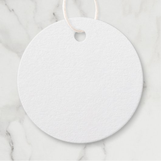 Foil Favor Tag (Vorderseite)