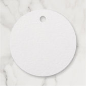 Foil Favor Tag (Rückseite)