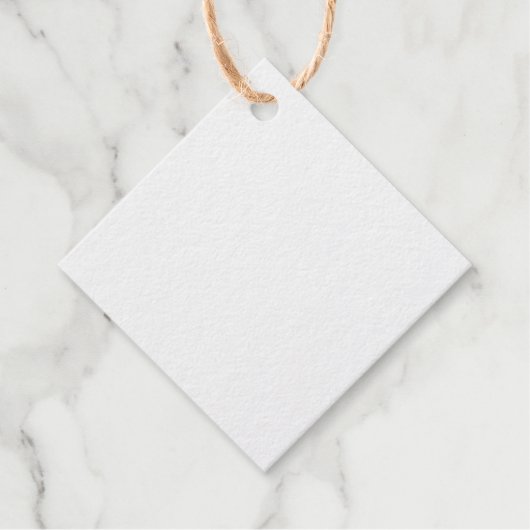 Foil Favor Tag (Vorderseite)