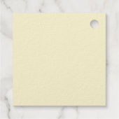 Foil Favor Tag (Rückseite)