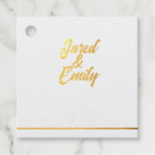 Foil Favor Tag (Vorderseite)