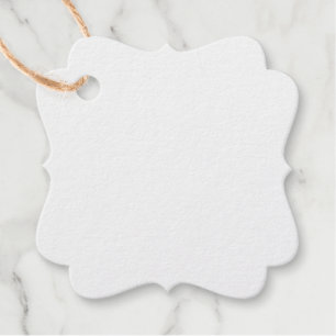 Foil Favor Tag