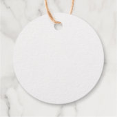 Foil Favor Tag (Rückseite)