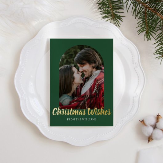 Foil Foto Arch Folien Feiertagskarte