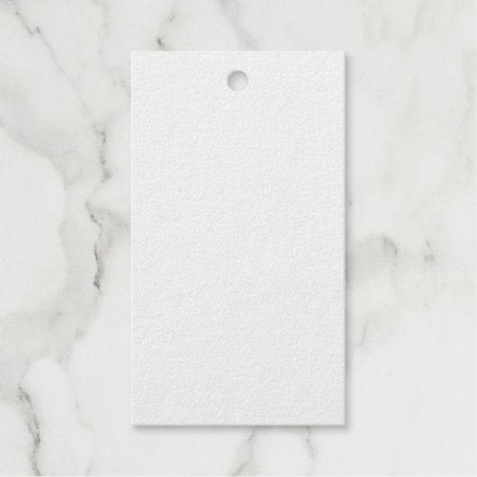 Foil Gift Tag Geschenkanhänger (Vorderseite)
