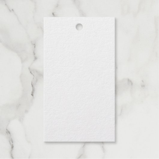 Foil Gift Tag Geschenkanhänger (Vorderseite)