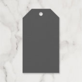 Foil Gift Tag Geschenkanhänger (Rückseite)