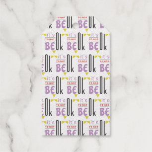 Foil Gift Tag Geschenkanhänger
