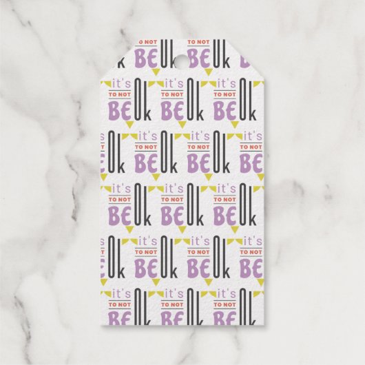 Foil Gift Tag Geschenkanhänger (Rückseite)