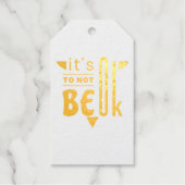 Foil Gift Tag Geschenkanhänger (Vorderseite)