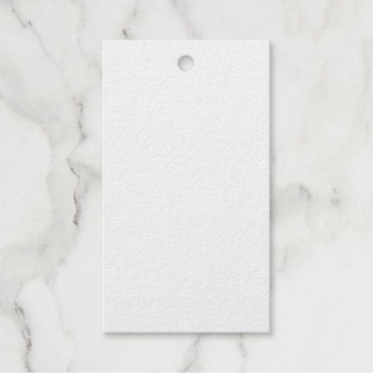 Foil Gift Tag Geschenkanhänger (Vorderseite)