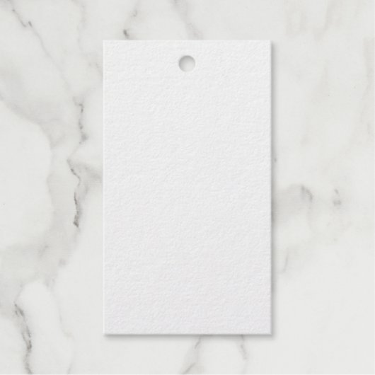 Foil Gift Tag Geschenkanhänger (Vorderseite)