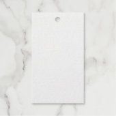 Foil Gift Tag Geschenkanhänger (Vorderseite)