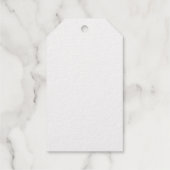 Foil Gift Tag Geschenkanhänger (Rückseite)