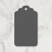 Foil Gift Tag Geschenkanhänger (Rückseite)