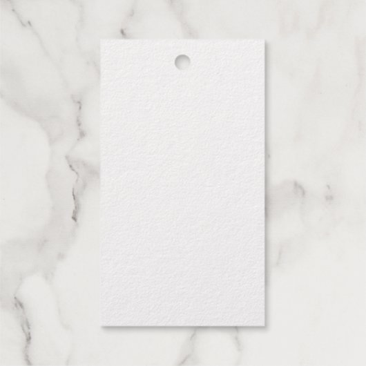 Foil Gift Tag Geschenkanhänger (Rückseite)