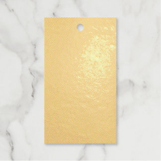 Foil Gift Tag Geschenkanhänger