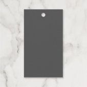 Foil Gift Tag Geschenkanhänger (Rückseite)