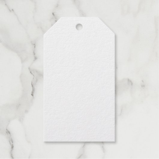 Foil Gift Tag Geschenkanhänger (Vorderseite)