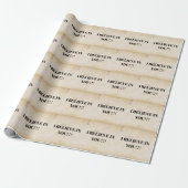 Foil Gift Tag Geschenkpapier (Ungerollt)