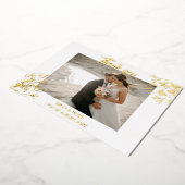 Foil gold Hochzeit danke Ihnen Einladung (Gedreht)