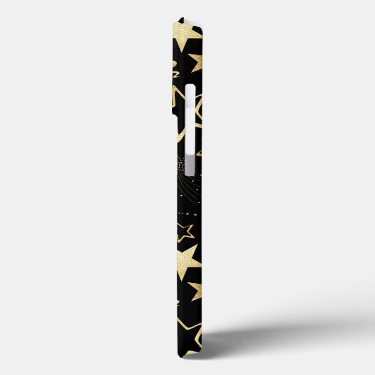 Foil Gold Stars Case-Mate iPhone Case (Rückseite / Links)