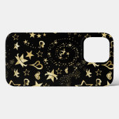 Foil Gold Stars Case-Mate iPhone Case (Rückseite (Horizontal))