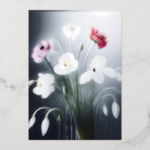 Foil Holiday Card Folien Feiertagskarte
