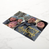 Foil Holiday Card Folien Feiertagskarte (Gedreht)