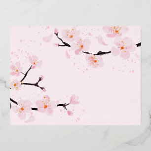Foil Holiday Post Card Folien Feiertagspostkarte