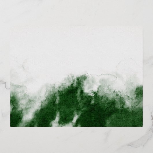 Foil Holiday Post Card Folien Feiertagspostkarte (Vorderseite)