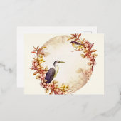 Foil Holiday Post Card Folien Feiertagspostkarte (Vorderseite/Rückseite)