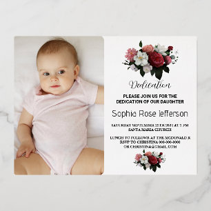 Foil Holiday Post Card Folien Feiertagspostkarte