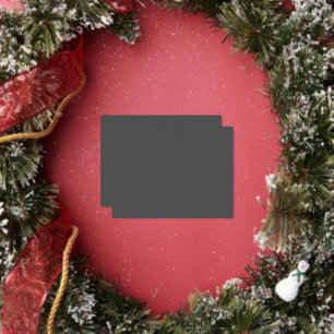 Foil Holiday Post Card Folien Feiertagspostkarte