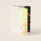 Foil Invitation Folienkarte (Vorderseite)