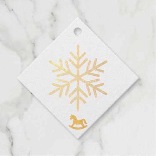 Foil Invitation Geschenkanhänger (Vorderseite)