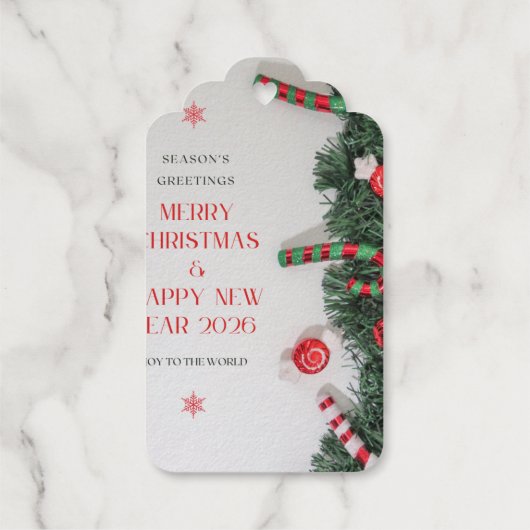 Foil Invitation Geschenkanhänger (Rückseite)