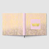 Foil Pageant Crown Foto Scrapbook mit NO-Text Gästebuch (Voll)