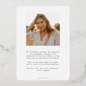 Foil RN Caduceus Abschluss Foto Ankündigung (Rückseite)