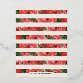 Foil Rose Rahmen Galentine's Day Einladung - Elfen (Rückseite)