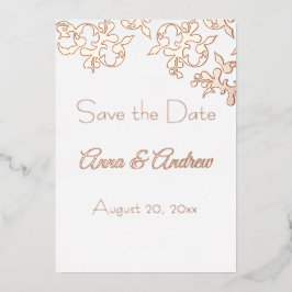 Foil Scrolls Save the Data Foil Einladung