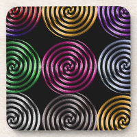 Foil Spiral Cork Untersetzer