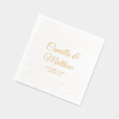 Foil Stamps Napkins Servietten Mit Folie (Links)