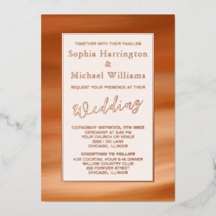 Foil Terracotta Boho Bearbeitbare Vorlage Herbst