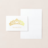 Foil Tiara Mini Card Folienkarte (Anzeige)