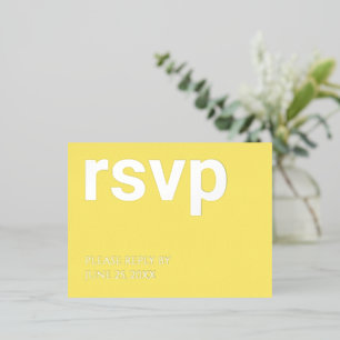 Foil UAWG Butter Gelbe Wahl Postkarte