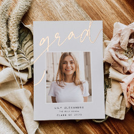 Foil Underlay | Ankündigung von Foto Abschluss