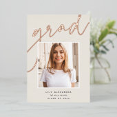 Foil Underlay | Ankündigung von Foto Abschluss (Stehend vorne)