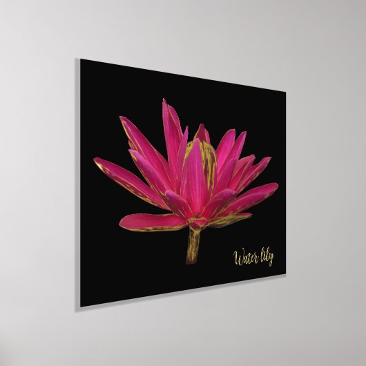 Foil Water Lily Print Poster (Ablage )