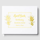 Foil Wedding Guestbook Gästebuch (Vorderseite)